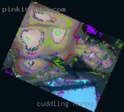 cuddling horny naked